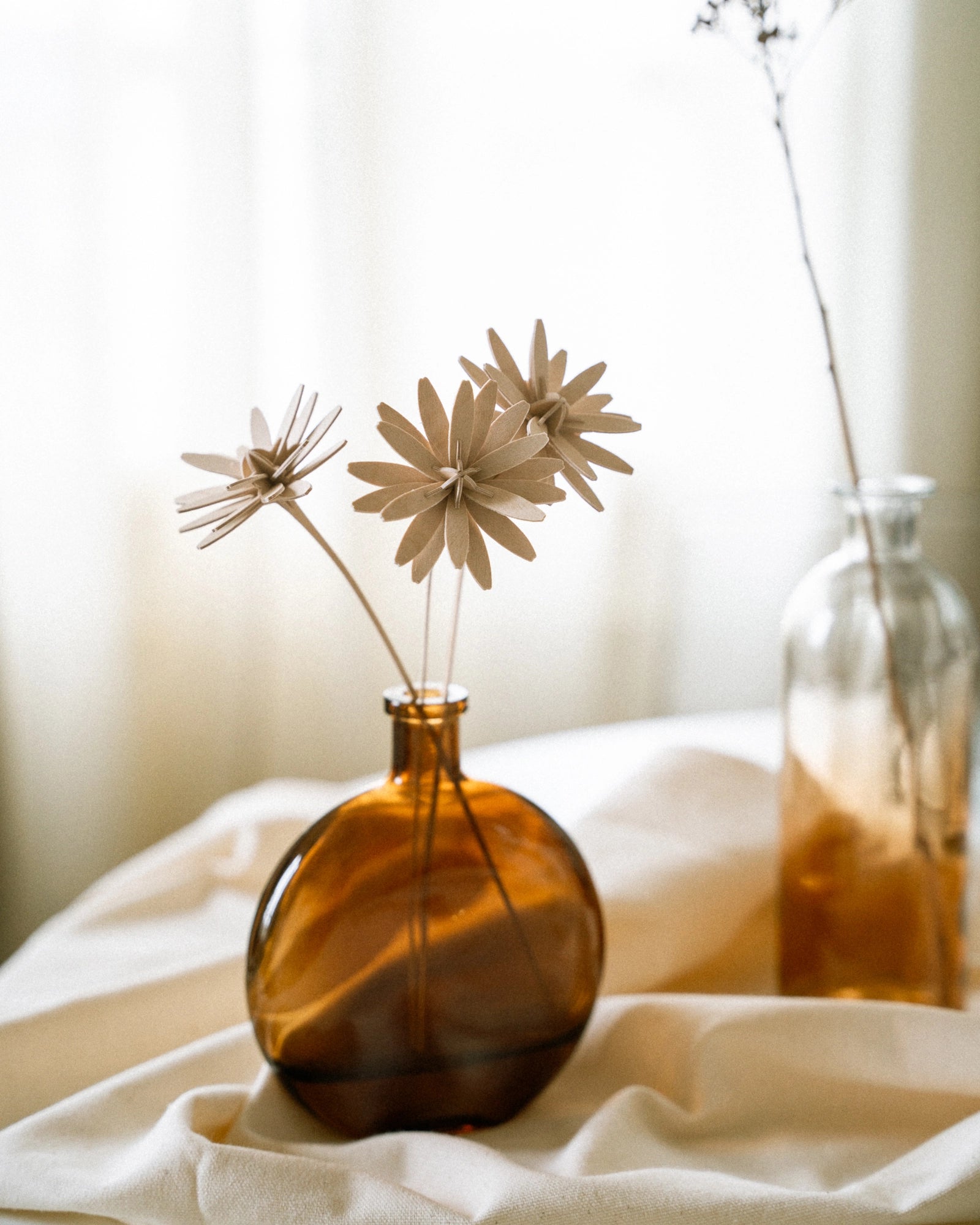 Fleurs N°1 mises en scène