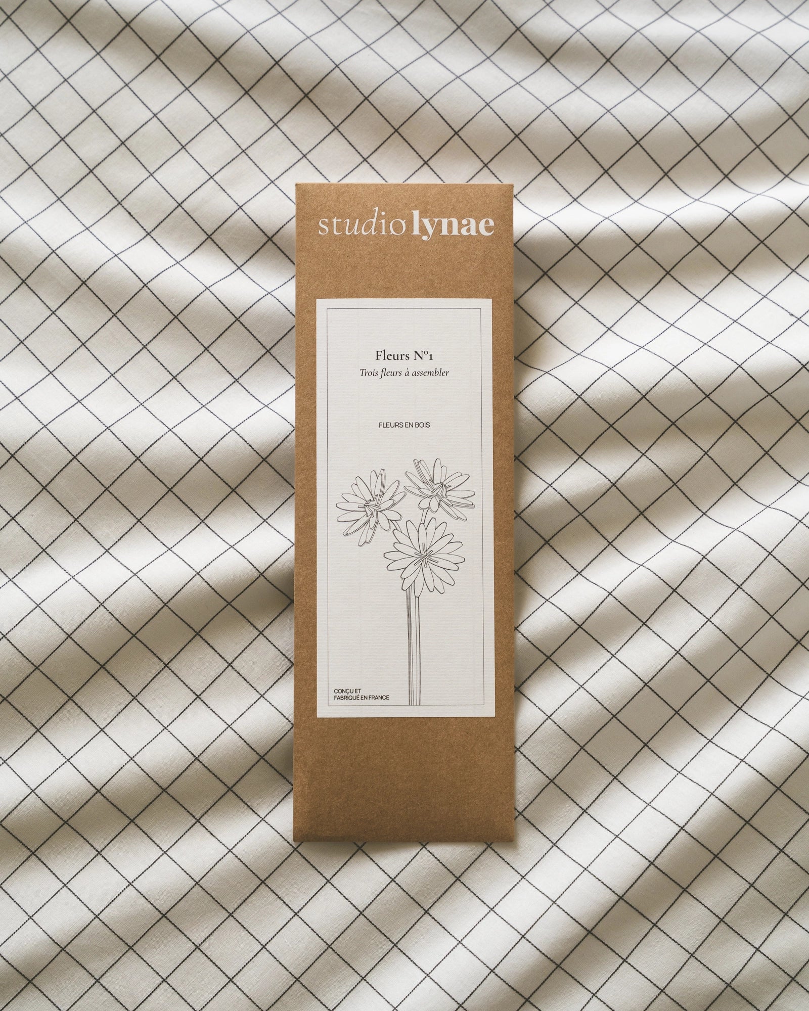 Pochette kraft Fleurs N°1