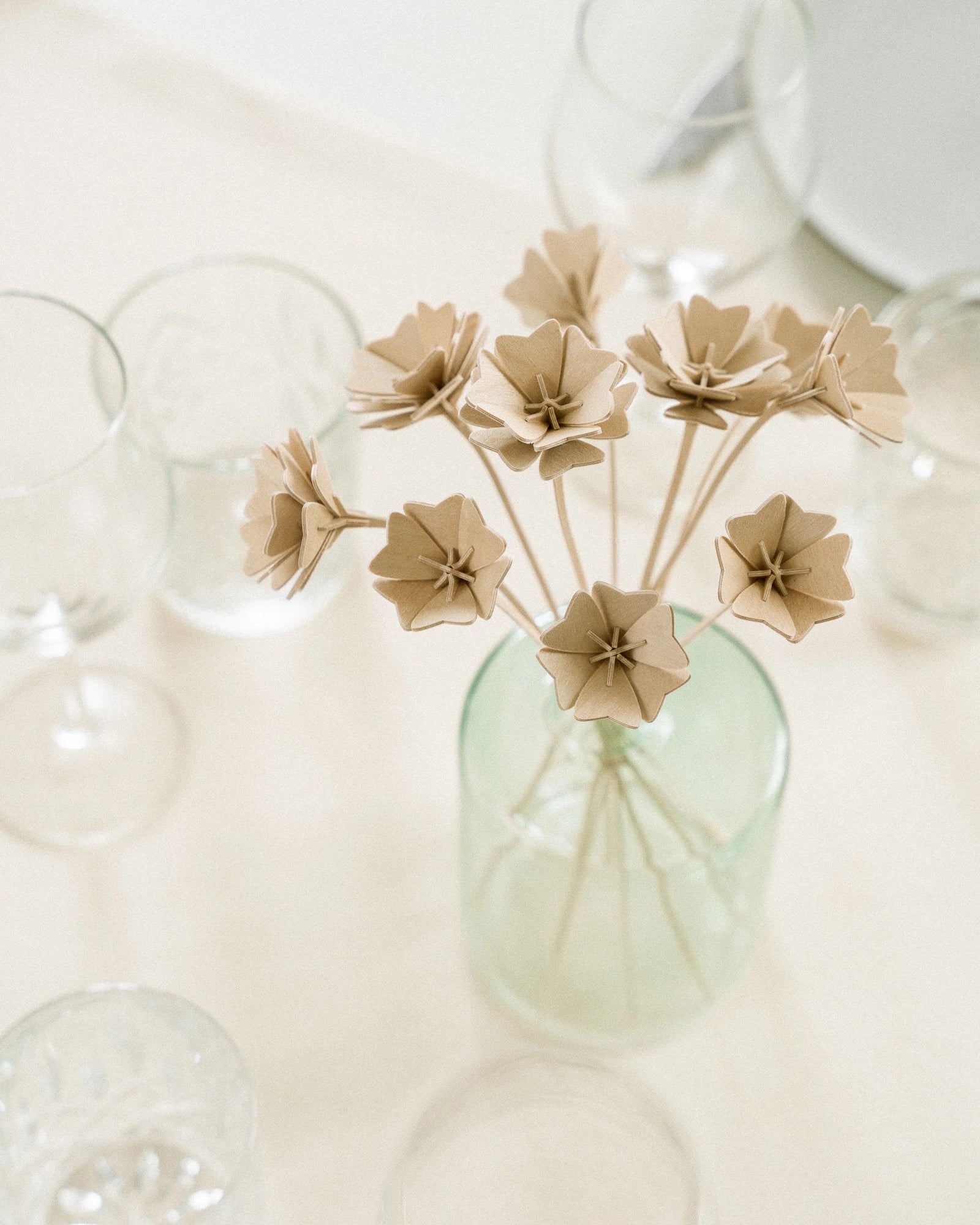 Fleurs N°2 mises en scène