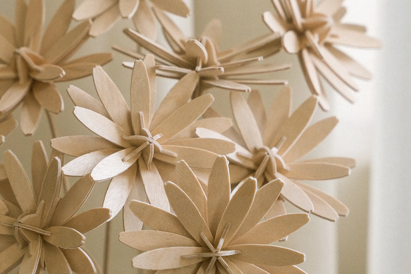 Pourquoi choisir des fleurs en bois?